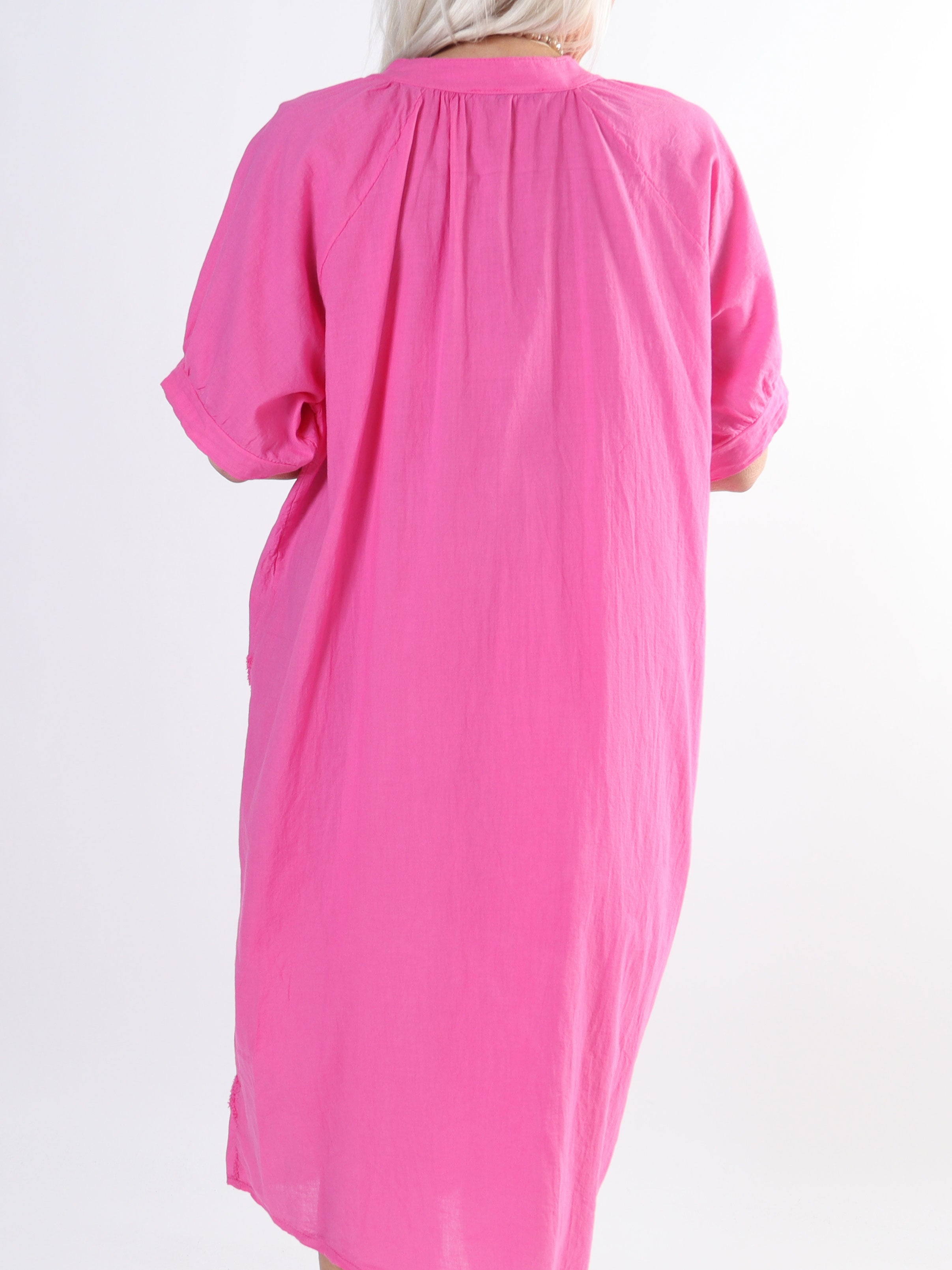 Nannali - Fin plus size kjole i bomuld med stjerner